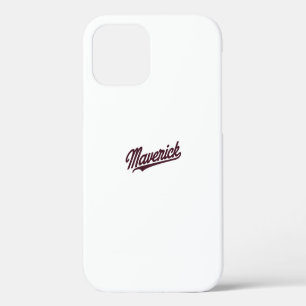 Maverick Typography Inspirerend iPhone 12 Hoesje