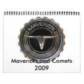 Mavericks and Comets 2009 kalender van blu (Hoes)