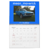 Mavericks and Comets 2009 kalender van blu (Mar 2026)