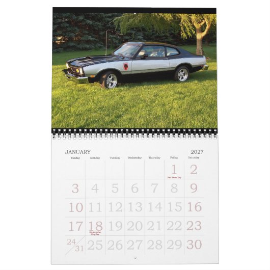 Mavericks and Comets 2012 Kalender (Jan 2027)