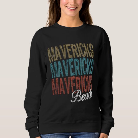 MAVERICKS BEACH Driekleurige Palm Trui (Voorkant)