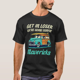 Mavericks Beach Grote Golf Surfing Mannen Vrouwen  T-shirt