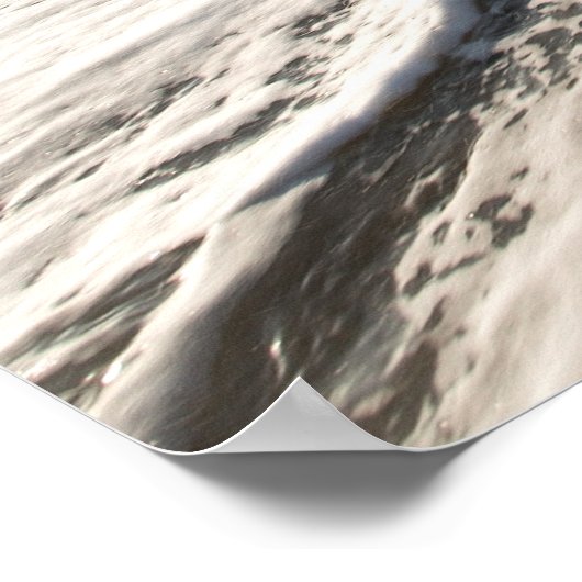 Mavericks Beach, Half Moon Bay, CA Poster (Hoek)