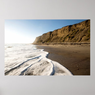 Mavericks Beach, Half Moon Bay, CA Poster