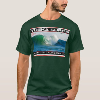 Mavericks Breaking Wave Surf van het Tuska surf T-shirt