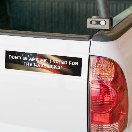 Mavericks Bumpersticker (Op Truck)