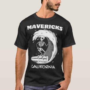 MAVERICKS CALIFORNIA Surf  Retro Surfen T-shirt