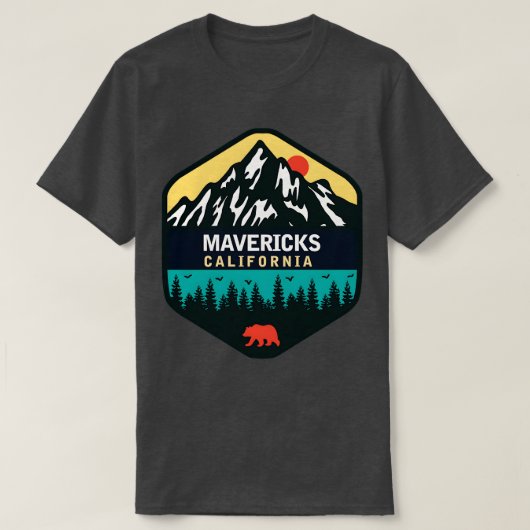 Mavericks California T-shirt (Design voorkant)
