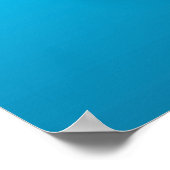 Mavericks - Half maan Bay (blauw) Poster (Hoek)