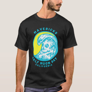 Mavericks Half Moon Bay Surfen T-shirt