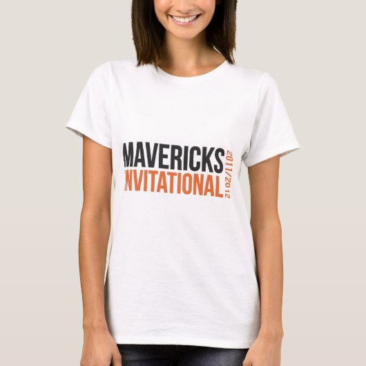 Mavericks Invitational T-shirt (Voorkant)
