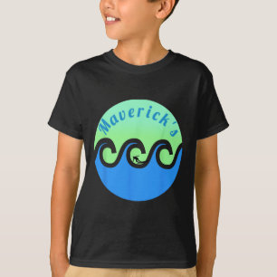 Maverick's Surfing Surf Californië Stranden T-shirt