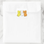 Maverique Flag Pride Lgbetq Cute Bunch Square S Vierkante Sticker (Tas)