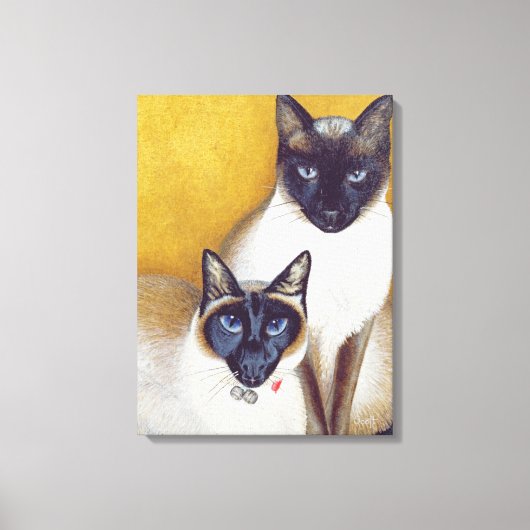 Mavis & Barnaby Canvas Afdruk (Voorkant)