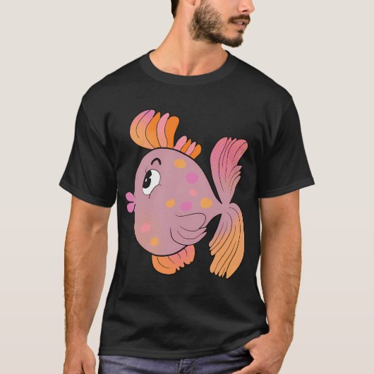 Mavis de Tropische Vis T-shirt (Voorkant)