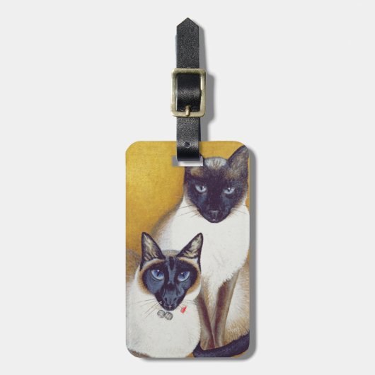 Mavis en Barnaby Bagagelabel (Voorkant verticaal)