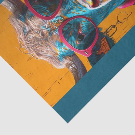 Mavis Tissuepapier (Detail)