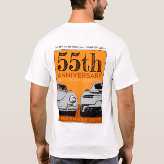 Mavs 55e Jubileum donkere tekst T-shirt