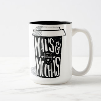 Mav's en Mochas-mok Tweekleurige Koffiemok