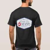 Mavs op Mayo dark t shirt (Achterkant)