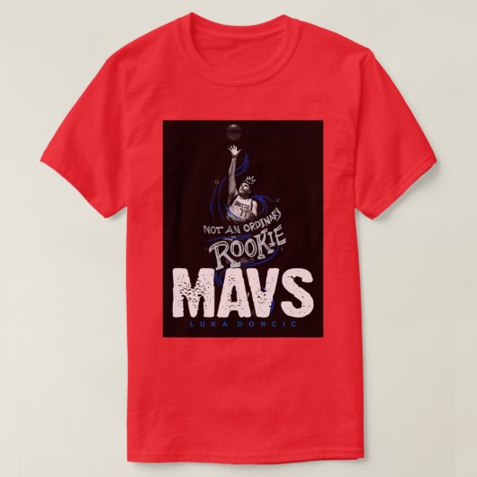 MAVS ROOKIE T-shirt (Design voorkant)