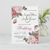  Mavue Wedding Flowers Kaart (Staand voorkant)