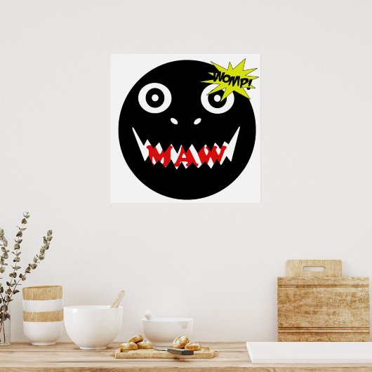 Maw head wordt kapot! poster (Keuken)