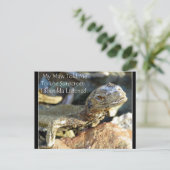 "Maw Knows Best" Briefkaart (Staand voorkant)