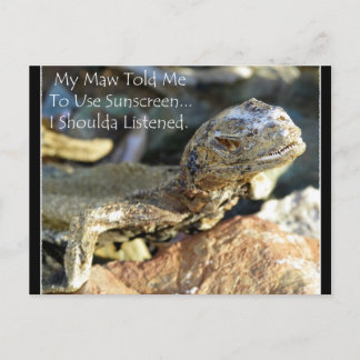 "Maw Knows Best" Briefkaart