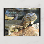 "Maw Knows Best" Briefkaart (Voorkant)