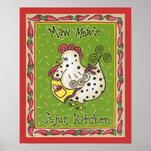 Maw Maw's Cajun Kitchen Poster (Voorkant)