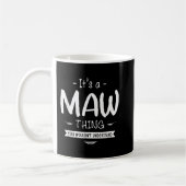 Maw Thing Moederdag Gifts Grandma Gifts Women's Koffiemok (Links)