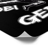 Mawashi Tobi Geri Poster (Hoek)