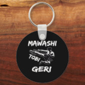 Mawashi Tobi Geri Sleutelhanger (Voorkant)