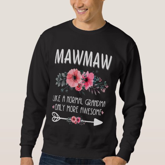 MawMaw als een normale grootmoeder, alleen maar Ge Trui (Voorkant)
