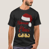 Mawmaw Claus Matching Familie Groep Kerstmis X-Mas T-shirt (Voorkant)