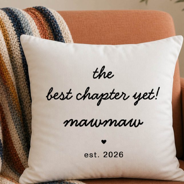 Mawmaw Kussens Geschenk | Het Beste Hoofdstuk Tot  (Creator heeft geüpload)