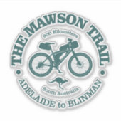 Mawson Trail (fietsen) Sticker (Voorkant)