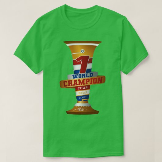 Max 3time wereldkampioen t-shirt (Design voorkant)