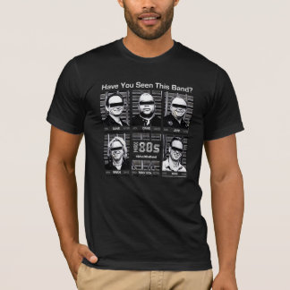 Max 80's "Heb je deze band gezien?" Zwart T-shirt