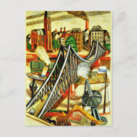 Max Beckmann - De IJzeren Brug, mooi kunstschilder