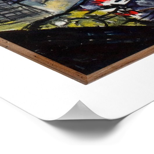 Max Beckmann - Die Akrobaten Poster (Hoek)