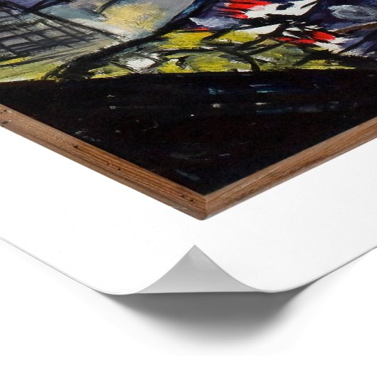 Max Beckmann - Die Akrobaten Poster (Hoek)