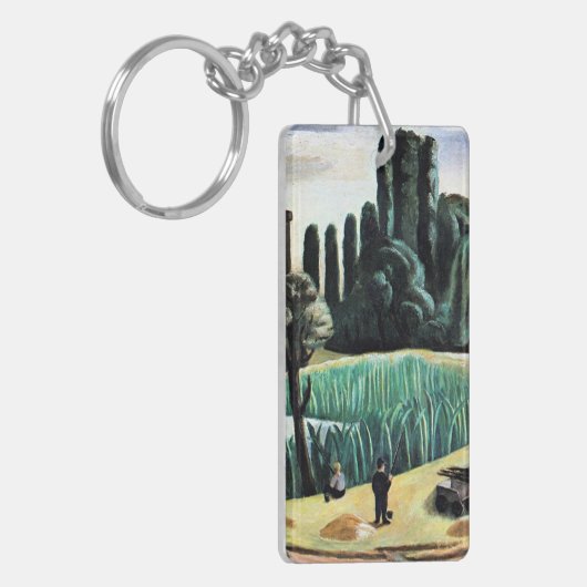 Max Beckmann - Seascape met Poplars Sleutelhanger (Voorkant Links)