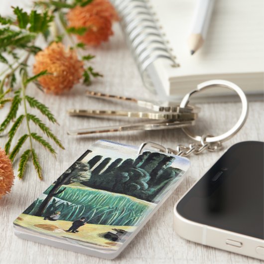 Max Beckmann - Seascape met Poplars Sleutelhanger (Voorkant Rechts)