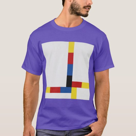 Max Bill galerij extra groot T-shirt (Voorkant)