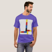 Max Bill galerij extra groot T-shirt (Voorkant volledig)