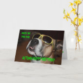 MAX Birthday Card Kaart (Gele Bloem)