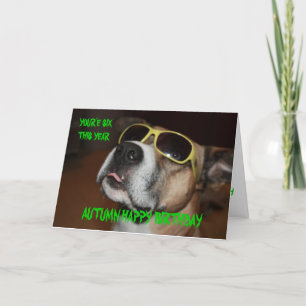 MAX Birthday Card Kaart