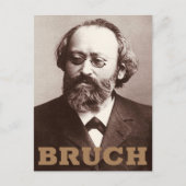 Max Bruch Briefkaart (Voorkant)